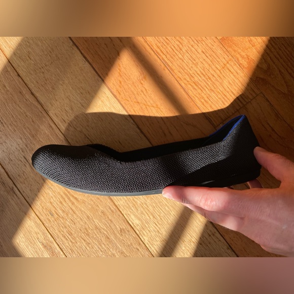 Rothy’s black ballet flats- classic addition size 8 - Picture 5 of 8